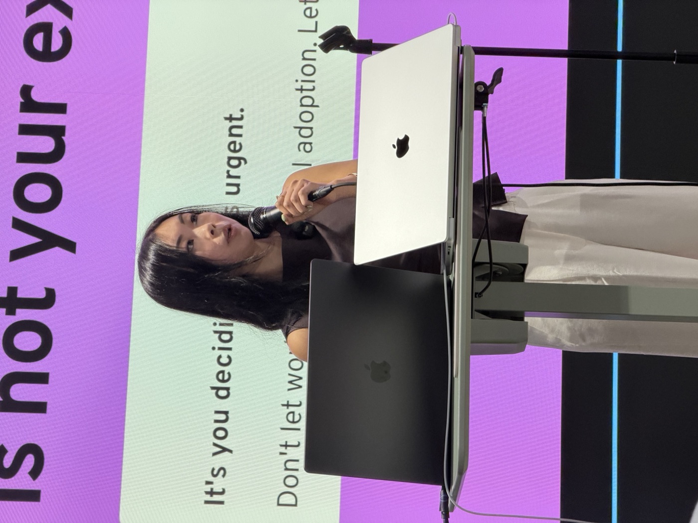 Jasmine Wong speaking